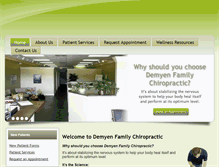 Tablet Screenshot of demyenchiro.com